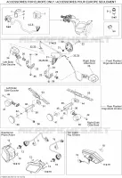 Accessoires Électriques EURO pour Can-Am OUTLANDER 800 de 2008
