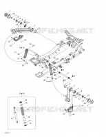 Suspension Arrière pour Can-Am OUTLANDER 4X4 400 de 2004