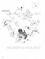 Moteur Et Support Moteur pour Can-Am OUTLANDER 4X4 XT 400 de 2004