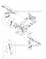 Suspension Arrière pour Can-Am OUTLANDER 4X4 XT 400 de 2004