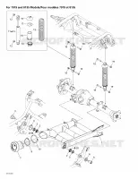 Suspension Arrière (pour Modèles 7919 Et 8135) pour Can-Am TRAXTER XL de 2004