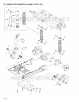 Suspension Arrière (pour Modèles 7920 Et 7921) pour Can-Am TRAXTER XL de 2004