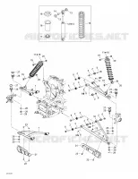 Suspension Avant pour Can-Am TRAXTER XL de 2004