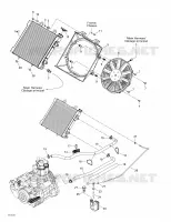 Système De Refroidissement pour Can-Am TRAXTER XL de 2004
