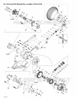 Système Entraînement Arrière (pour Modèles 7919 Et 8135) pour Can-Am TRAXTER XL de 2004