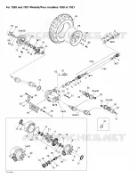Système Entraînement Avant (pour Modèles 7920 Et 7921) pour Can-Am TRAXTER XL de 2004
