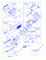Câblage Principal Et Accessoires Électriques pour Can-Am TRAXTER AUTOSHIFT de 2001