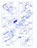 Câblage Principal Et Accessoires Électriques pour Can-Am TRAXTER XT 7467/7468/7472/7481 de 2001