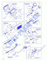Câblage Principal Et Accessoires Électriques pour Can-Am TRAXTER 7419/7420/7425/7426 VERT de 2001