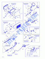 Câblage Principal Et Accessoires Électriques pour Can-Am TRAXTER 7421/7422/7427/7428  de 2001