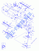 Système Échappement pour Can-Am TRAXTER 7423/7424 JAUNE de 2001