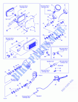 Câblage Principal Et Accessoires Électriques pour Can-Am TRAXTER 7407/7408 de 2000