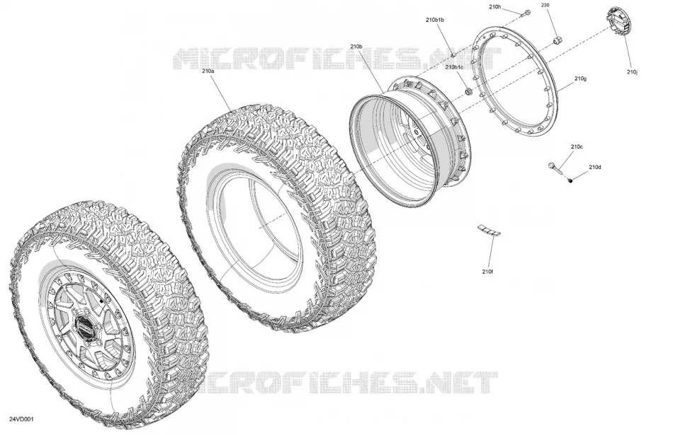 04- Drive - Front Wheels Can-Am SSV Maverick R X RS 7ARJ 2024 Maverick R X RS  Maverick R X RS