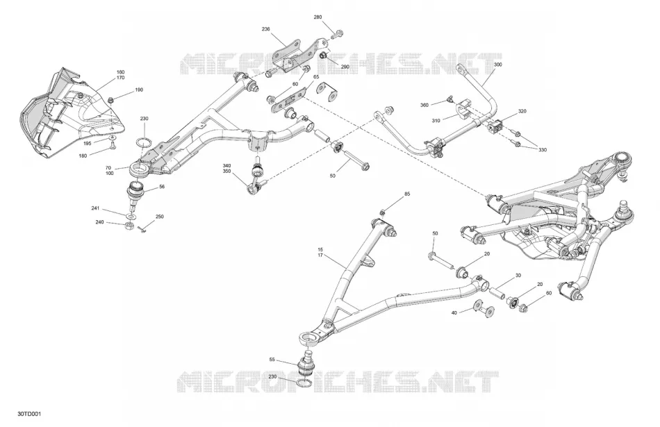 0 COMPONENTS Can-Am ATV Renegade X XC 650 EFI 4URA 2024 Renegade X XC 650 EFI  Renegade X XC 650 EFI