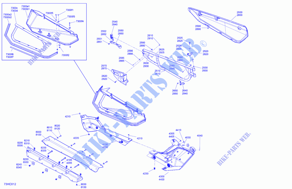 07  Body   Doors pour Can-Am Maverick XRC Turbo RR de 2023