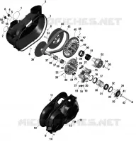 01- ROTAX - CVT  Maverick XRS Turbo RR Smart Shox 7TPP, 7TPU canam-moto 2023 Maverick XRS Turbo RR Smart Shox img_4