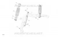 0 SHOCKS pour Can-Am Outlander XT 650 EFI de 2023