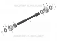 01  ROTAX   Drive Shaft pour Can-Am Outlander XT 650 EFI de 2023