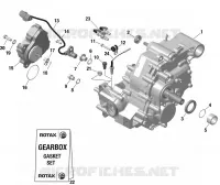 01  ROTAX   GEARBOX ASSY pour Can-Am Outlander XT 650 EFI de 2023