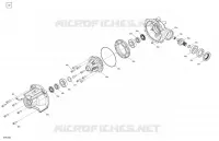 04  Drive   Front   Differential Parts pour Can-Am Outlander XT 650 EFI de 2023