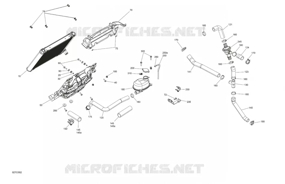 02- Engine - Cooling Can-Am ATV Outlander MAX XT-P 1000 EFI 5LPA 2023 Outlander MAX XT-P 1000 EFI  Outlander MAX XT-P 1000 EFI