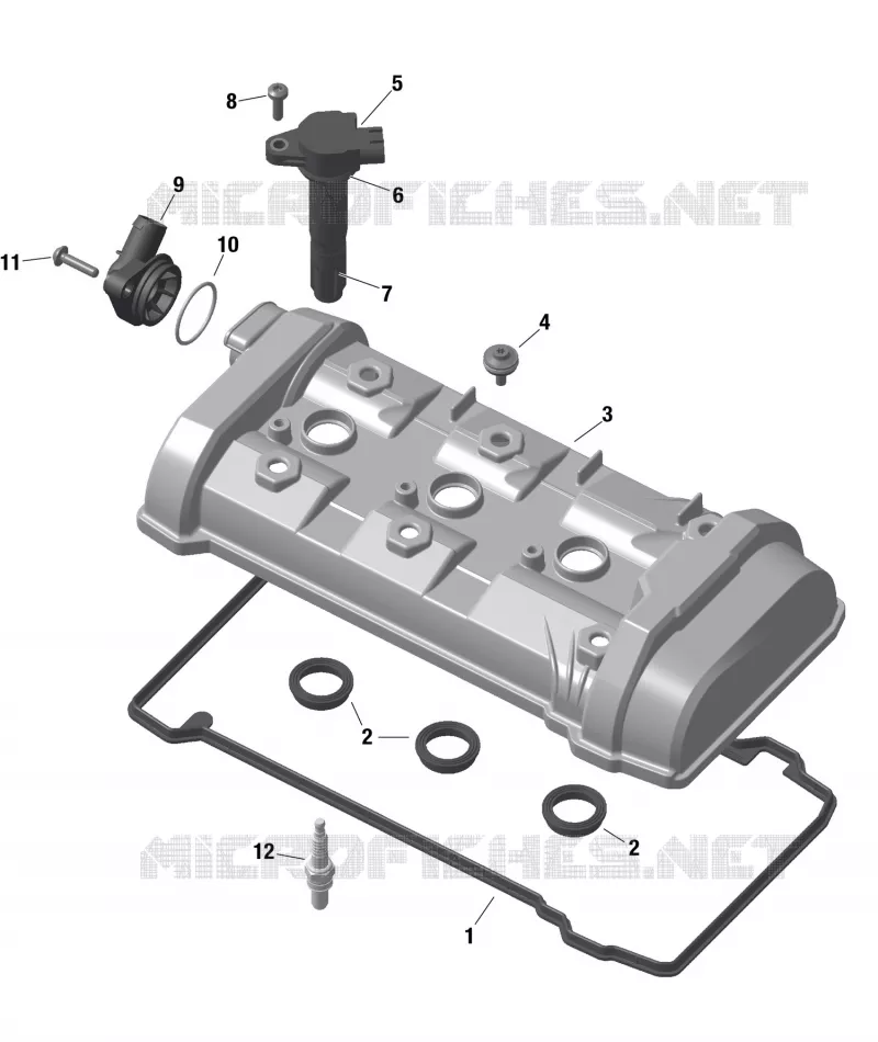 Phare Bas Gauche (Low Beam) D'origine Pour Can-Am Spyder - Réf. 710002498 - NEUF (boîte Ouverte)
