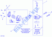 02  Carburateur Et Filtre pour Can-Am DS 90 de 2022