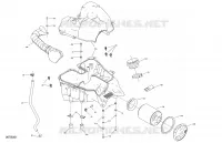 02  Moteur   Admission Air pour Can-Am Outlander XXC 1000 de 2022