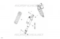 05  Suspension   Amortisseurs Avant pour Can-Am Outlander XXC 1000 de 2022