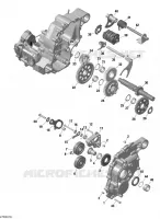 BOITE DE VITESSESS 2   420686217 pour Can-Am Outlander XXC 1000 de 2022