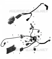 FAISCEAU ELECTRIQUE   122 pour Can-Am Outlander XXC 1000 de 2022