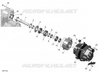 01  ROTAX   Alternateur pour Can-Am SPYDER RT LIMITED de 2022