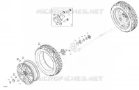 03  Mécanique   Roues Avants pour Can-Am SPYDER RT LIMITED de 2022