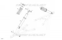05  Suspension   Amortisseurs Avant pour Can-Am SPYDER RT LIMITED de 2022