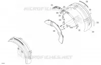 07  Carrosserie   Ensembles Ailes pour Can-Am SPYDER RT LIMITED de 2022