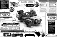 AUTOCOLLANTS pour Can-Am SPYDER RT LIMITED de 2022
