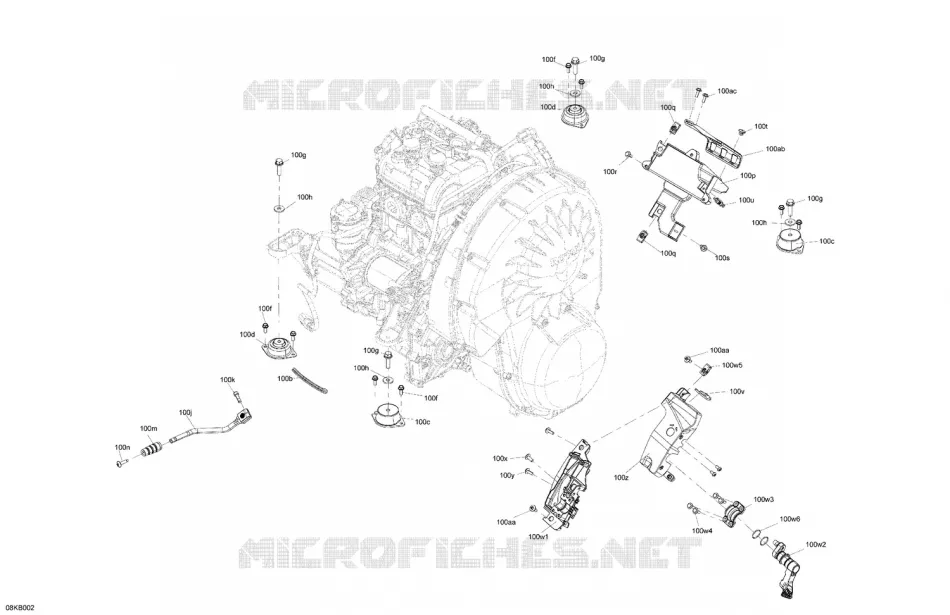 MOTEUR Can-Am On-Road RYKER SPORT 900 ACE 2022 RYKER SPORT 900  RYKER SPORT 900