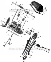 01  ROTAX   Culasse Arrière pour Can-Am Traxter MAX DPS HD9 de 2022