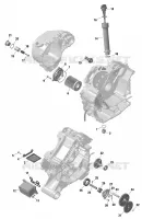 01  ROTAX   Lubrification du Moteur pour Can-Am Traxter MAX DPS HD9 de 2022