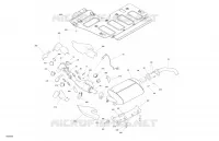 ECHAPPEMENT pour Can-Am Traxter MAX DPS HD9 de 2022