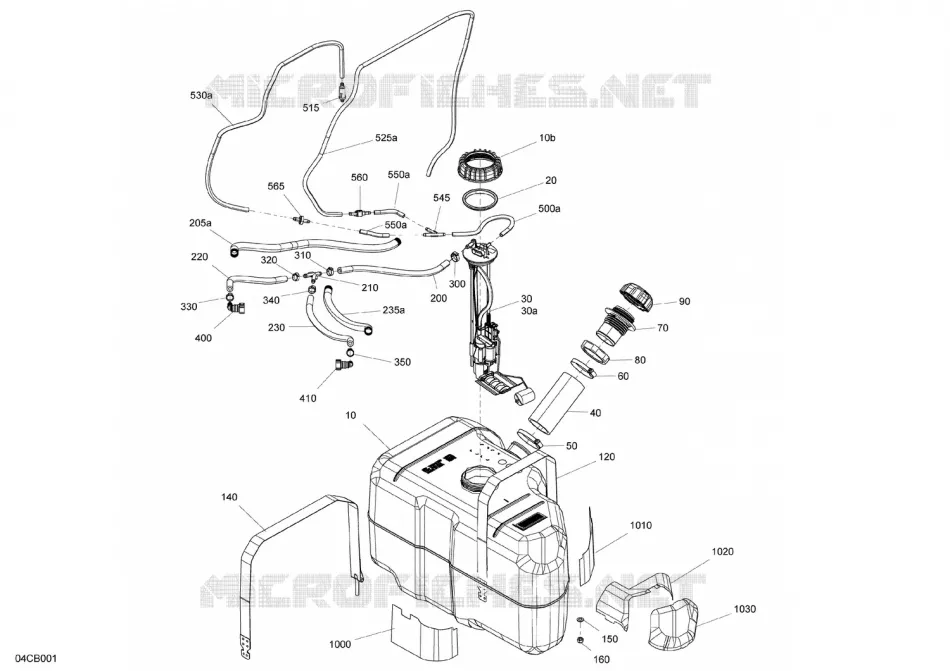 02- Moteur - Alimentation Can-Am SSV Traxter MAX DPS HD9 2022 Traxter MAX DPS HD9  Traxter MAX DPS HD9